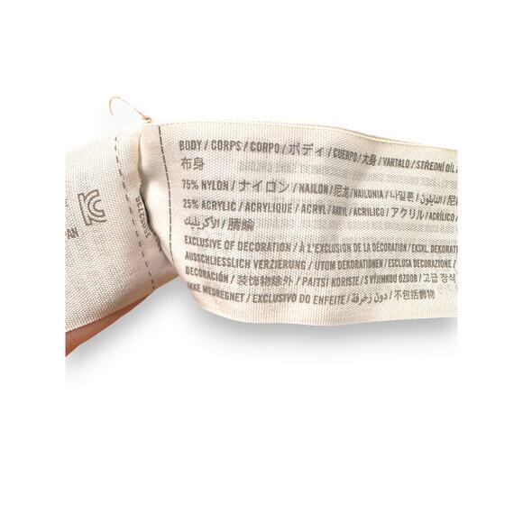 Hollister Camel Tan Fuzzy Tie-Front Cropped Cardigan Size Medium - Picture 5 of 10